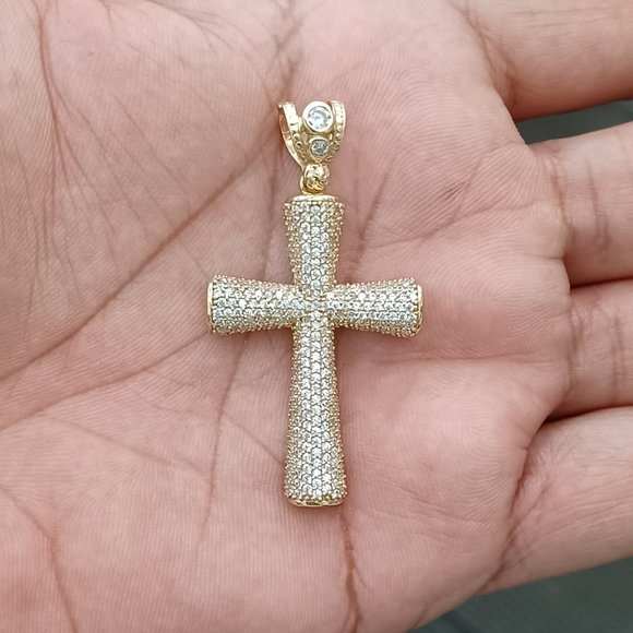 10kt Real Gold Cross Pendant